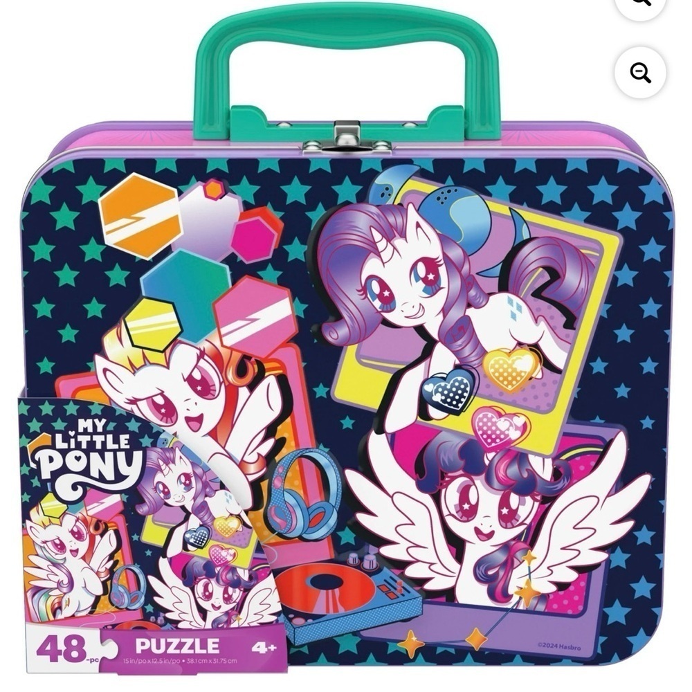 My Little Pony 48-Piece Puzzle in Tin with Handle